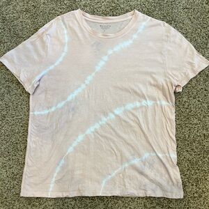 Athleta ladies size M light pink tie-dye t-shirt